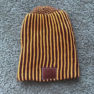 Maroon & Gold Love Your Melon beanie